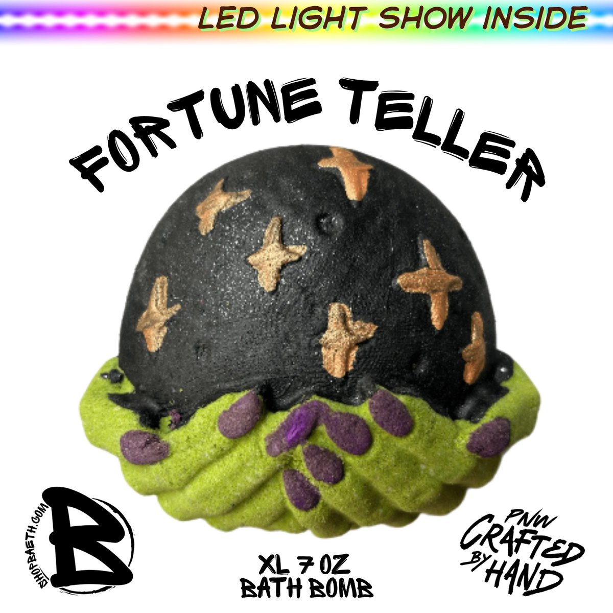 Fortune Teller Light Show Bath Bomb