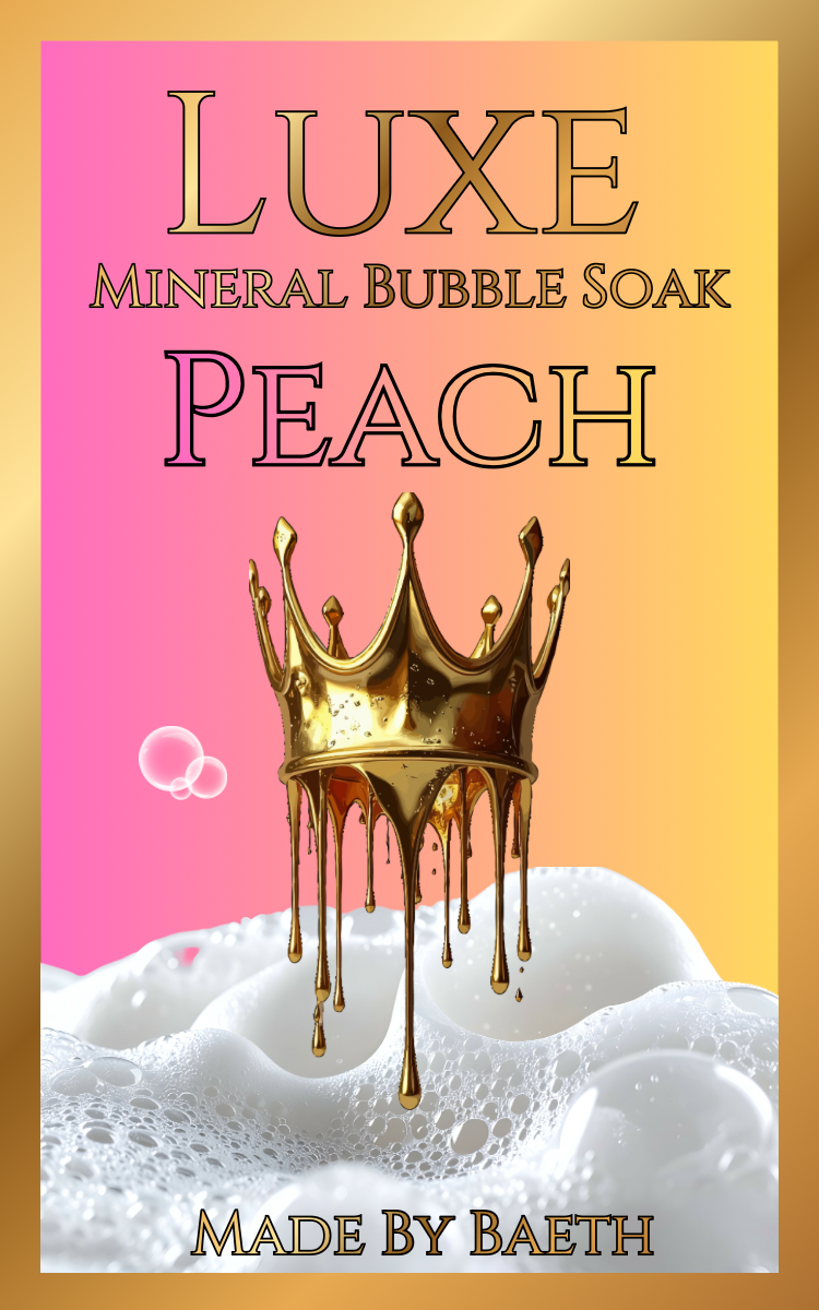 Peach Luxe Mineral Bubble Soak