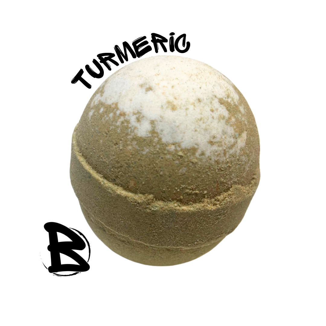 Turmeric Citrus & Vanilla Large Bath Bomb 6oz