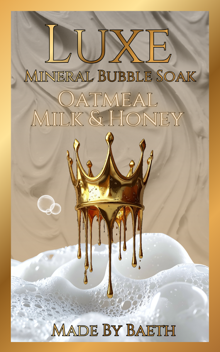 Oatmeal Milk & Honey Luxe Mineral Bubble Soak