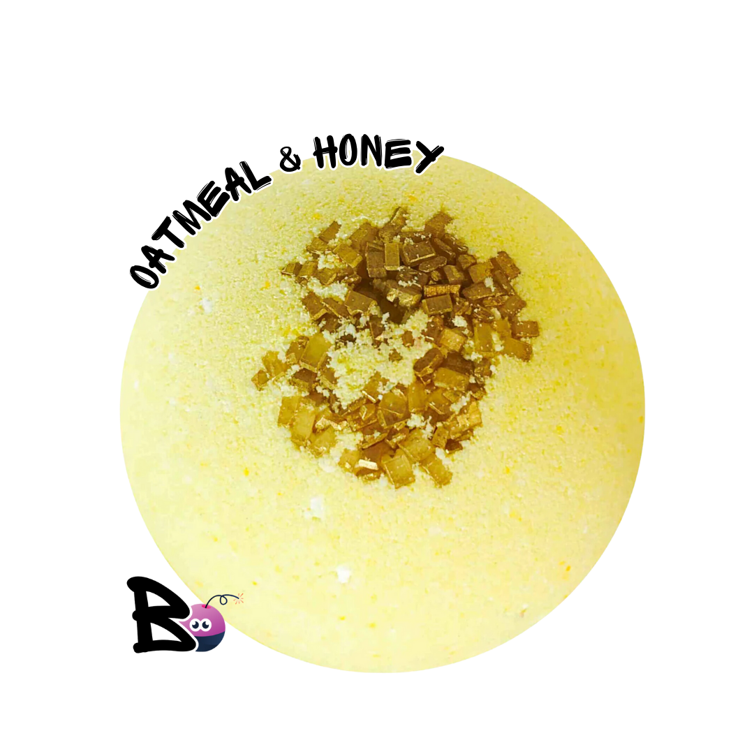 Oatmeal & Honey Large Bath Bomb 6oz