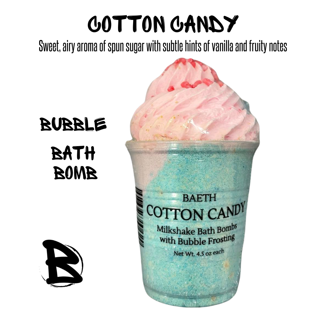Bubble Bath Bomb Milkshake