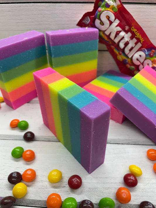 Rainbow Single Bar Natural Artisan soap