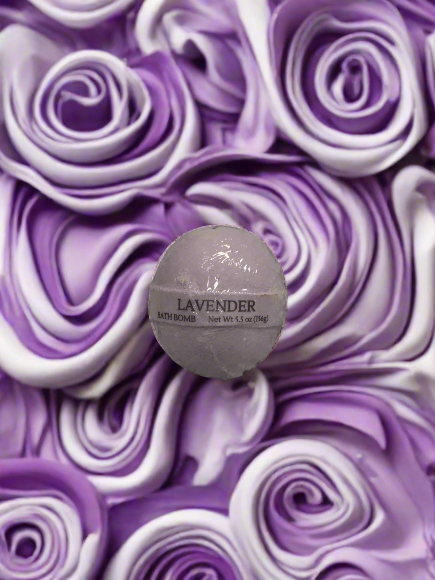 Lavender Large Bath Bomb 5.5 oz