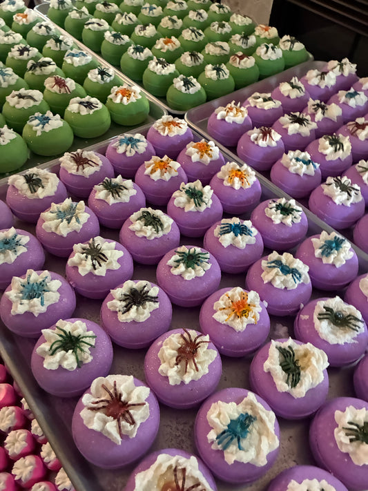 Spider Bubble Bath Bomb Donut