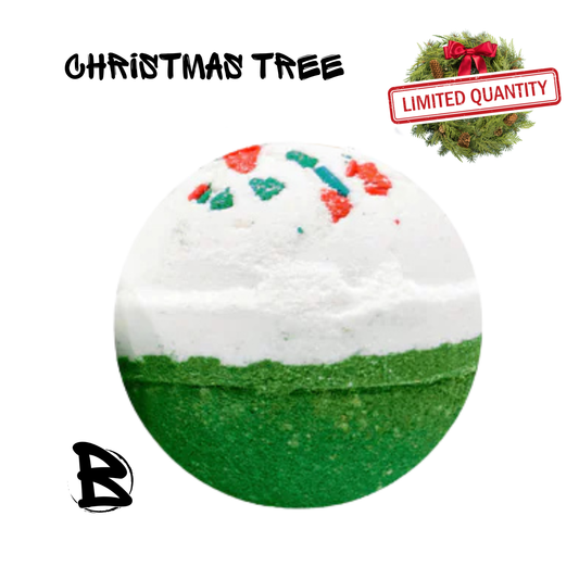 Christmas Tree Large Bath Bomb 6oz