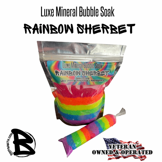 Rainbow Sherbet Luxe Mineral Bubble Soak