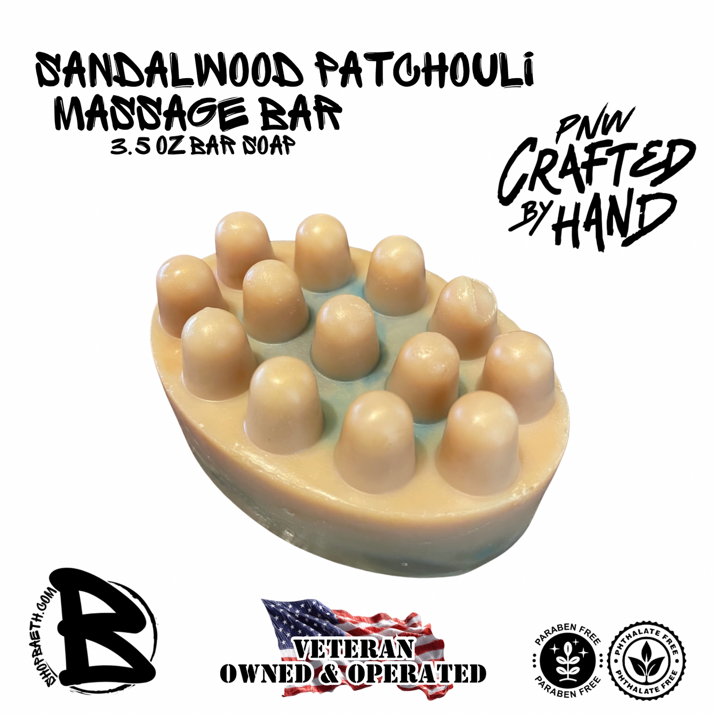 Massage Soap Bar 3.5oz