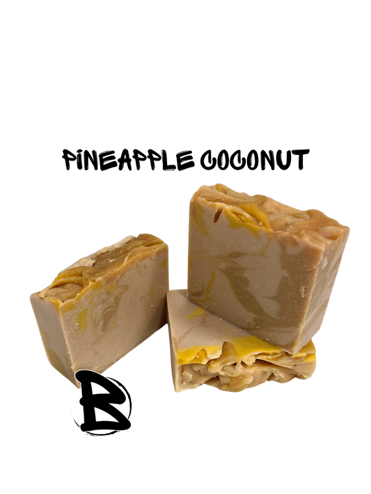 Pineapple Coconut Natural Vegan Soap