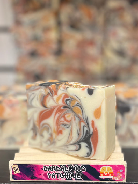 Sandalwood & Patchouli Natural Vegan Soap