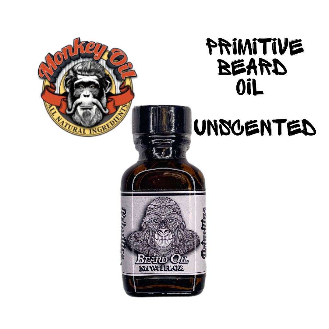 Primitive Beard Oil Unscented