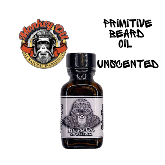 Primitive Beard Oil Unscented