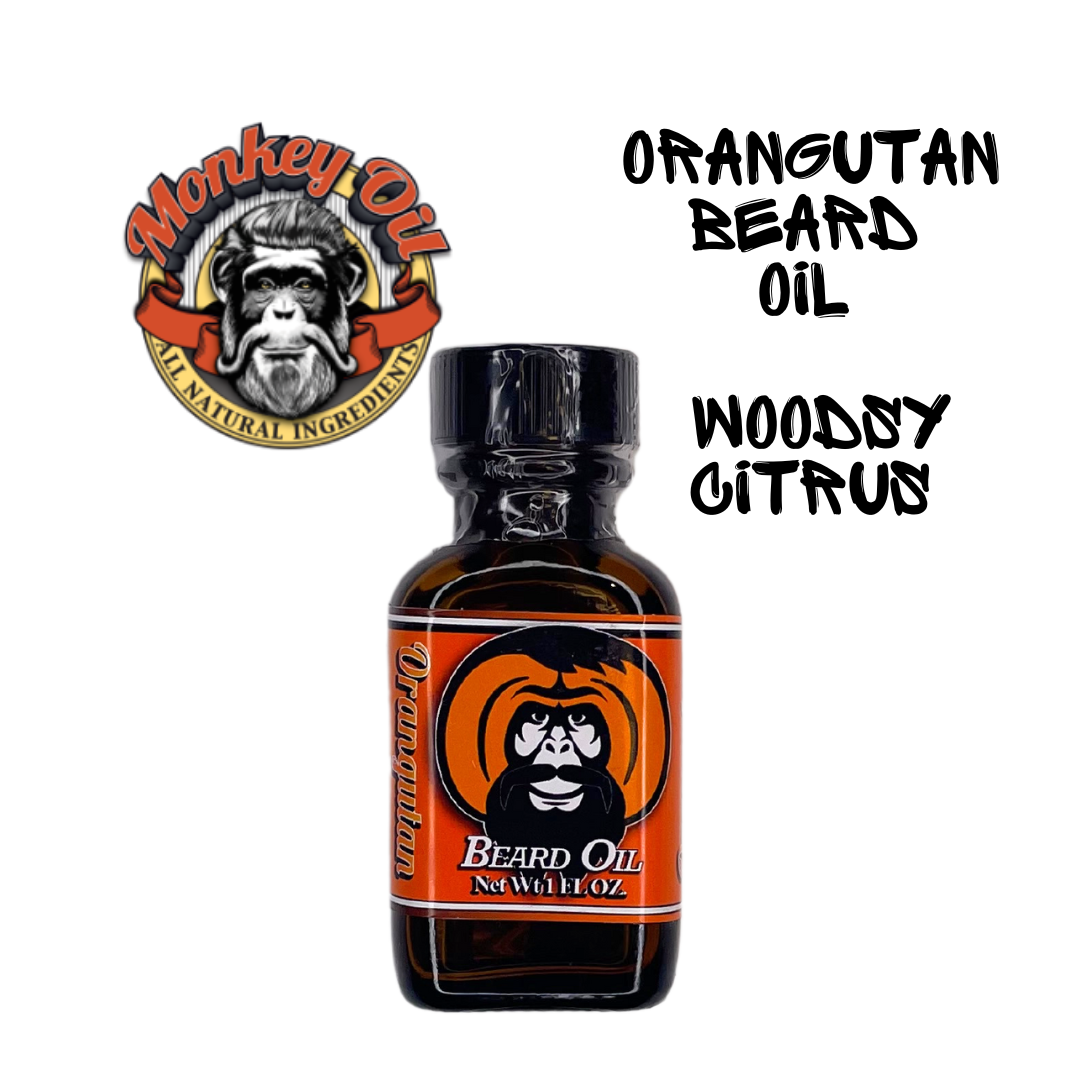 Orangutan Beard Oil Woodsy Citrus