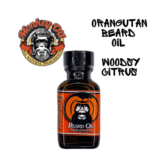 Orangutan Beard Oil Woodsy Citrus