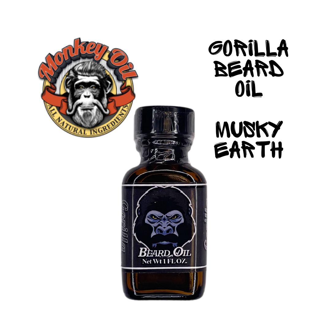 Gorilla Beard Oil  Musky Earth