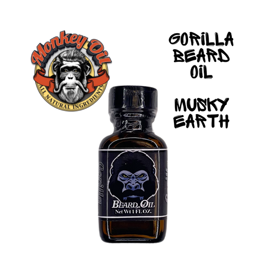 Gorilla Beard Oil  Musky Earth