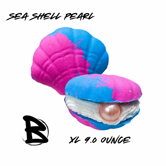 Sea Shell Pearl Bubble bath bomb