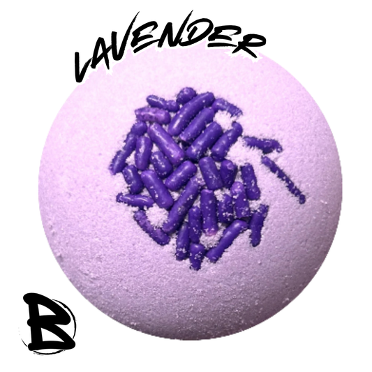 Lavender Large Bath Bomb 6oz