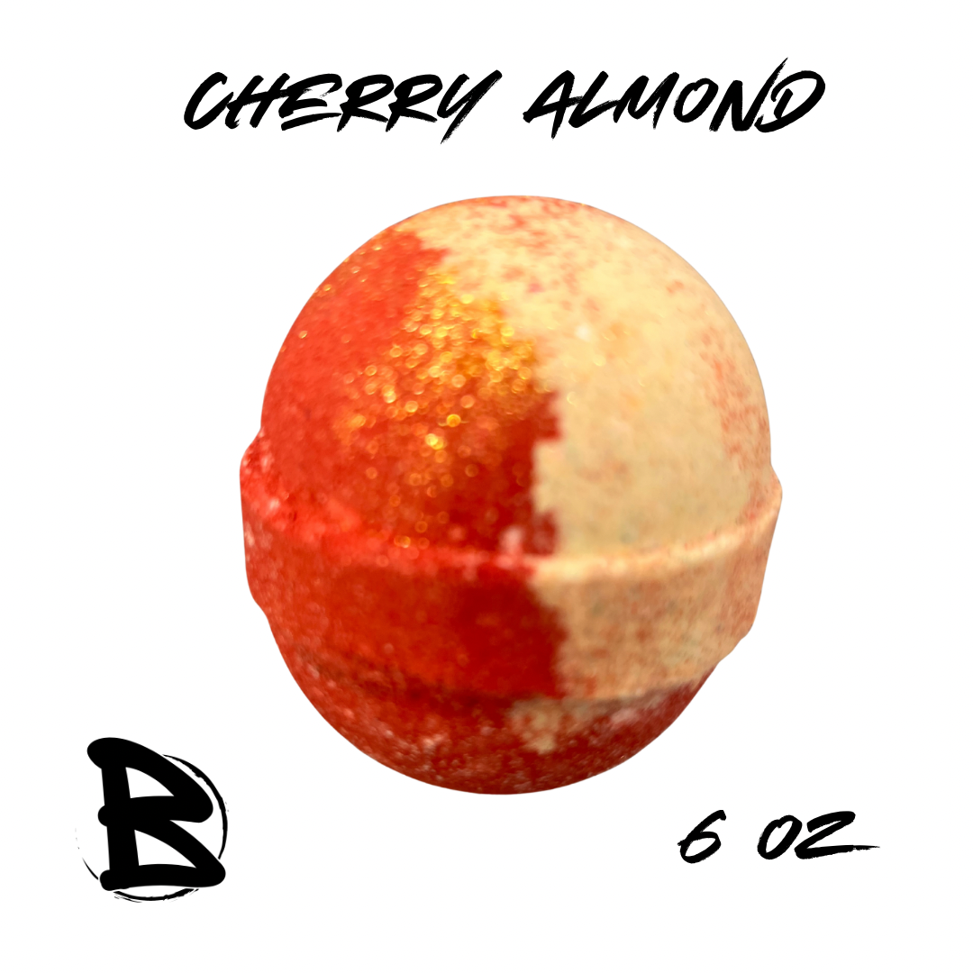 Cherry Almond Large Bath Bomb 6oz