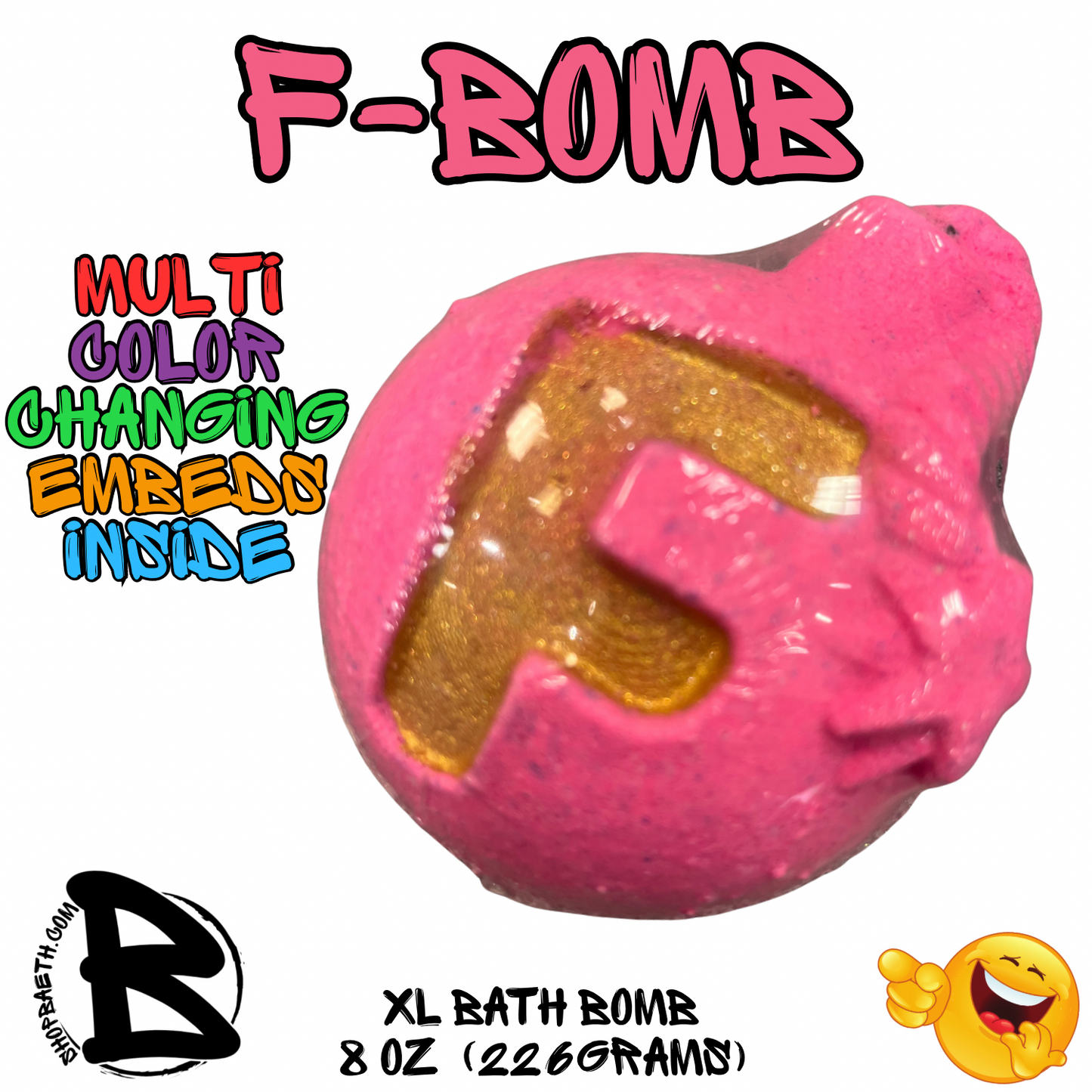 F Bomb Bath Bomb 8oz