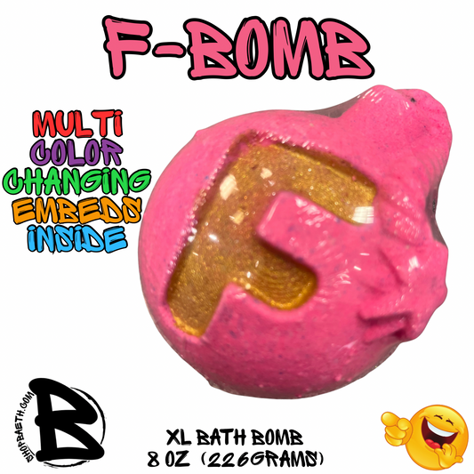 F Bomb Bath Bomb 8oz
