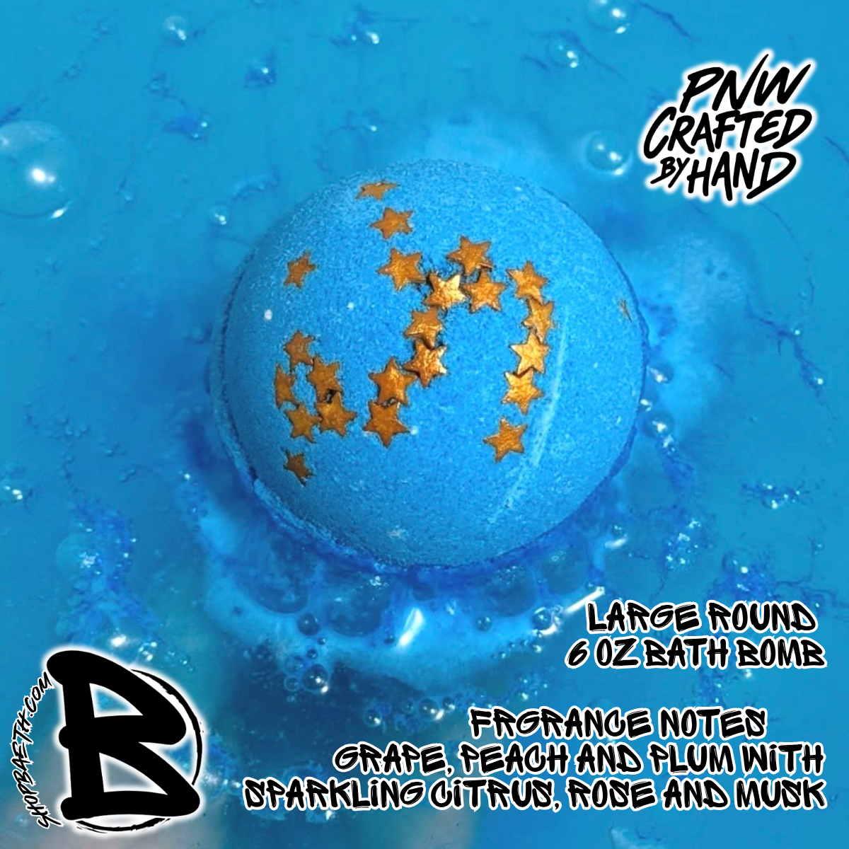 Beneath the stars Large Bath Bomb 6oz