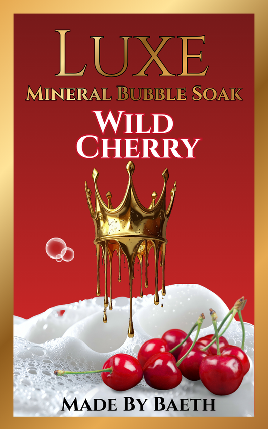 Wild Cherry Luxe Mineral Bubble Soak