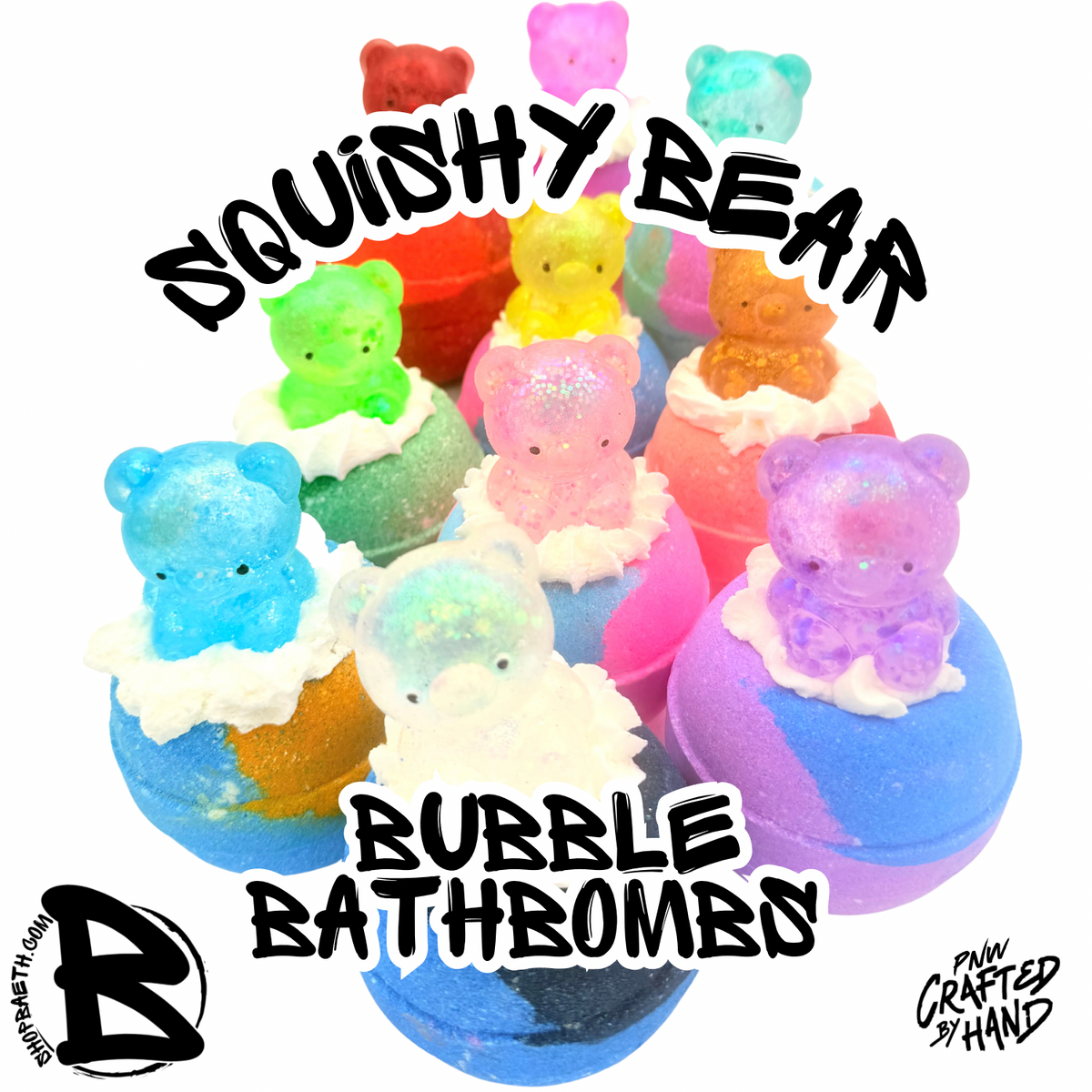 Squishy Bear Bubble Bath Bomb