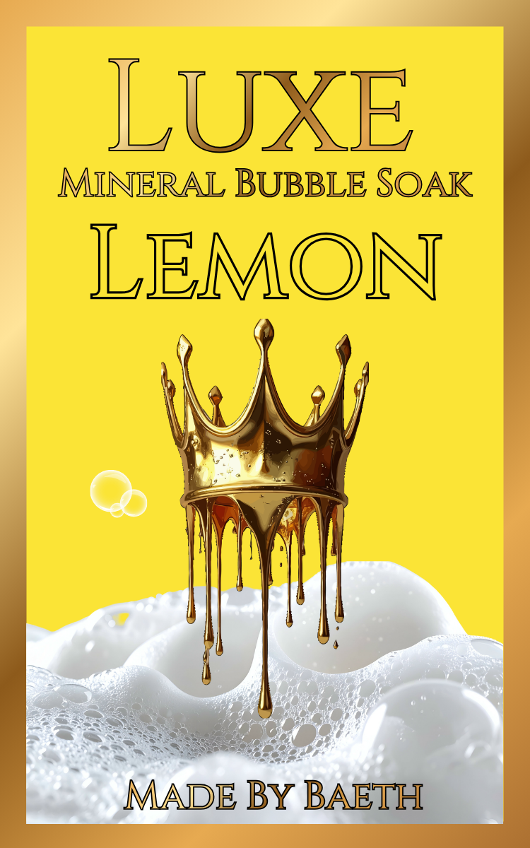 Lemon Luxe Mineral Bubble Soak