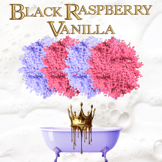 Black Raspberry Vanilla Luxe Mineral Bubble Soak