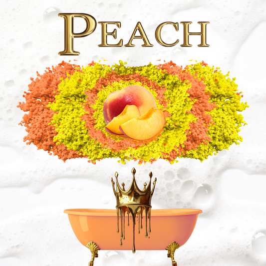 Peach Rings Luxe Mineral Bubble Soak 32 oz