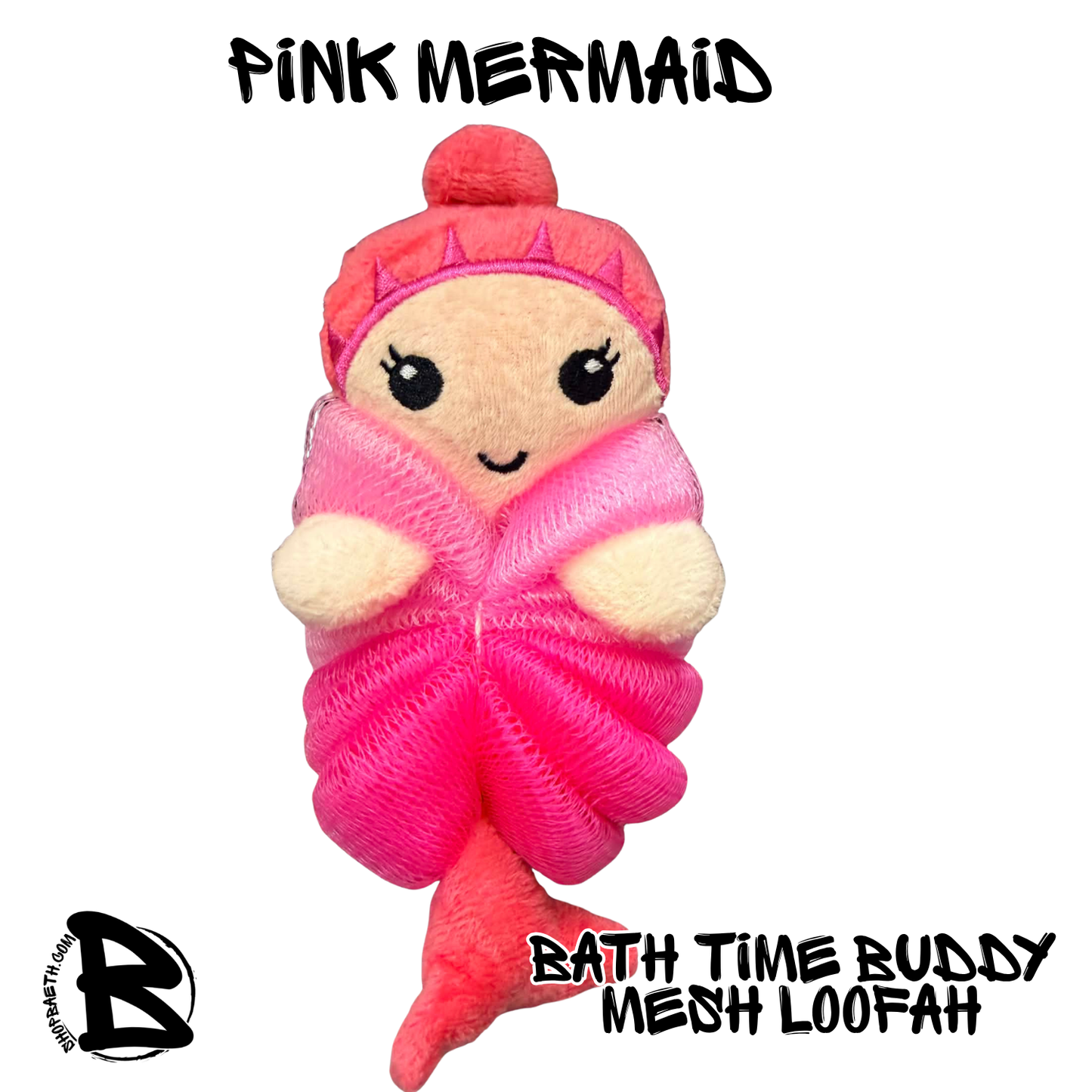 Bath Time Buddies Mesh Loofah