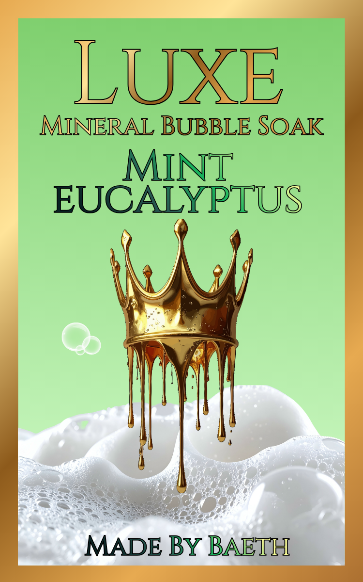 Mint Eucalyptus Luxe Mineral Bubble Soak