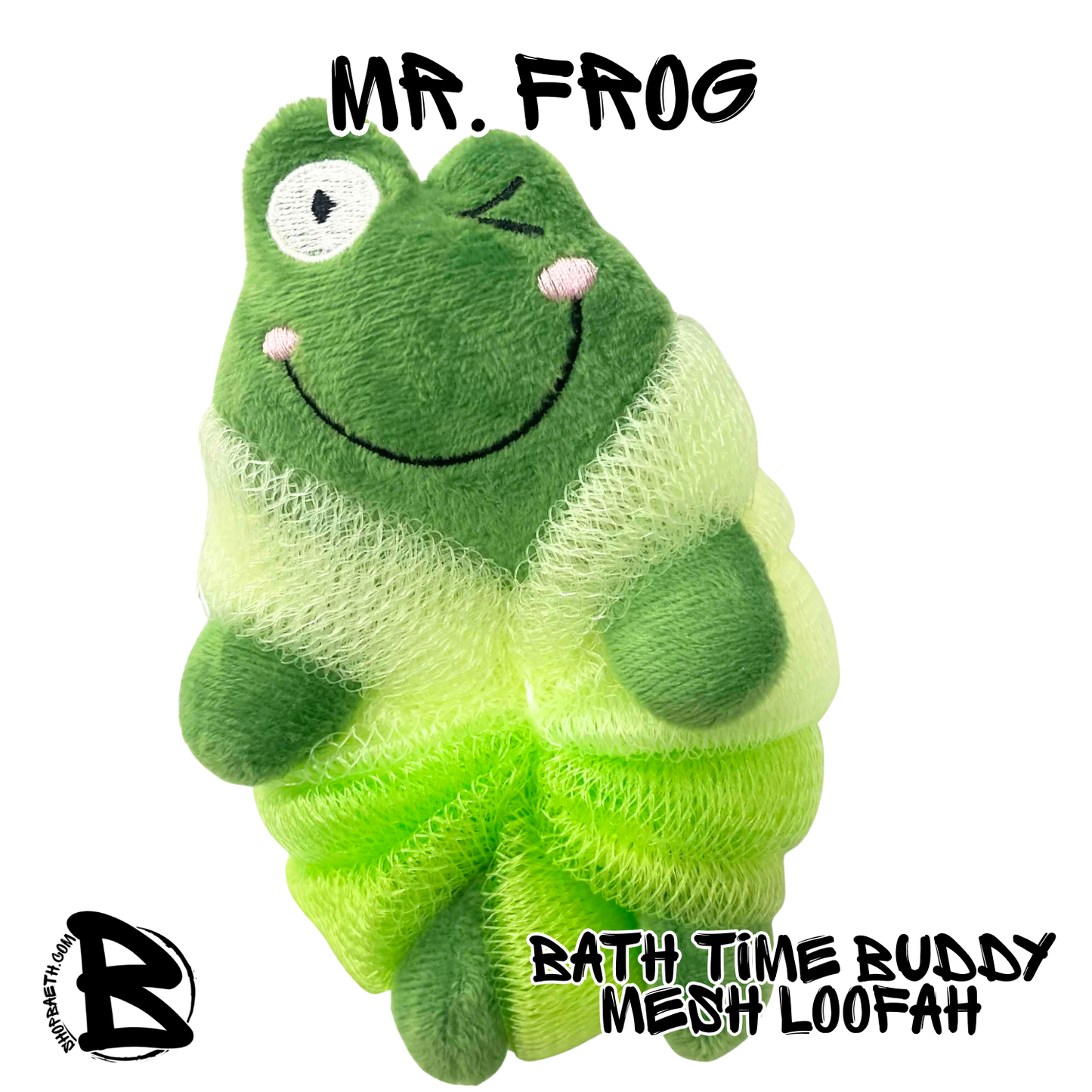 Bath Time Buddies Mesh Loofah