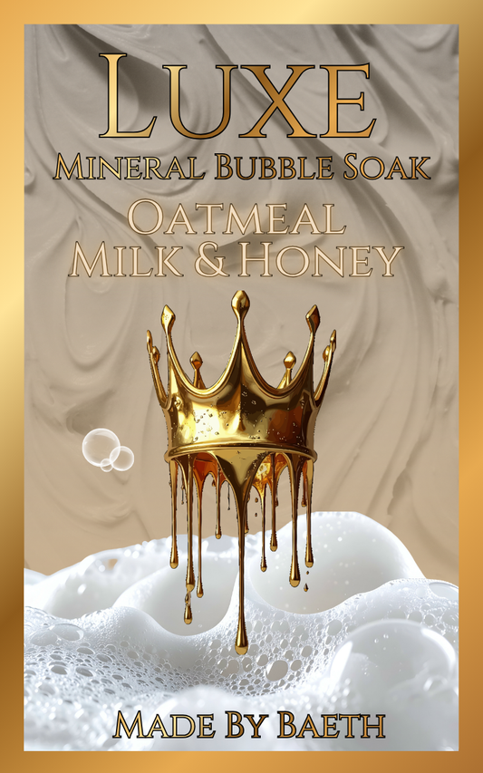 Oatmeal Milk & Honey Luxe Mineral Bubble Soak