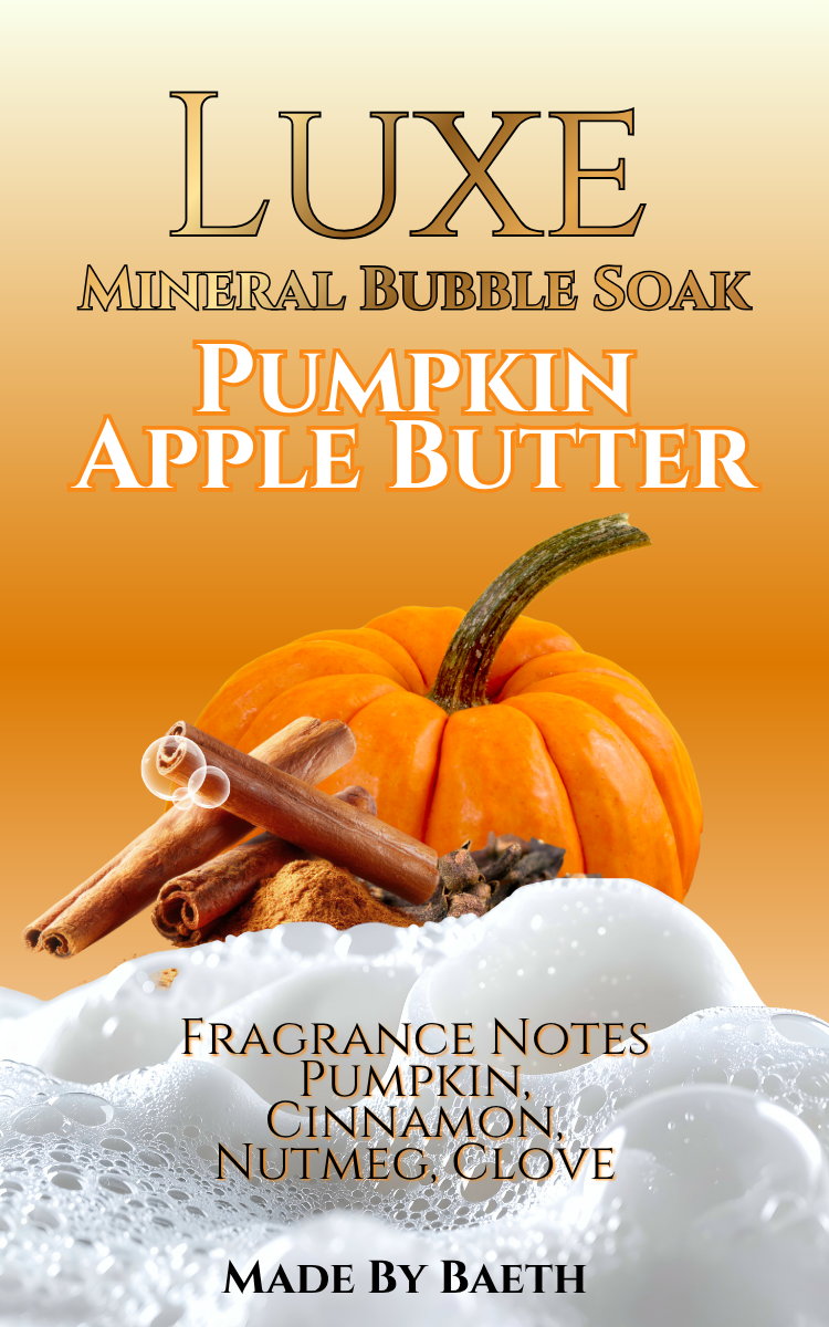 Pumpkin Apple Butter Luxe Mineral Bubble Soak