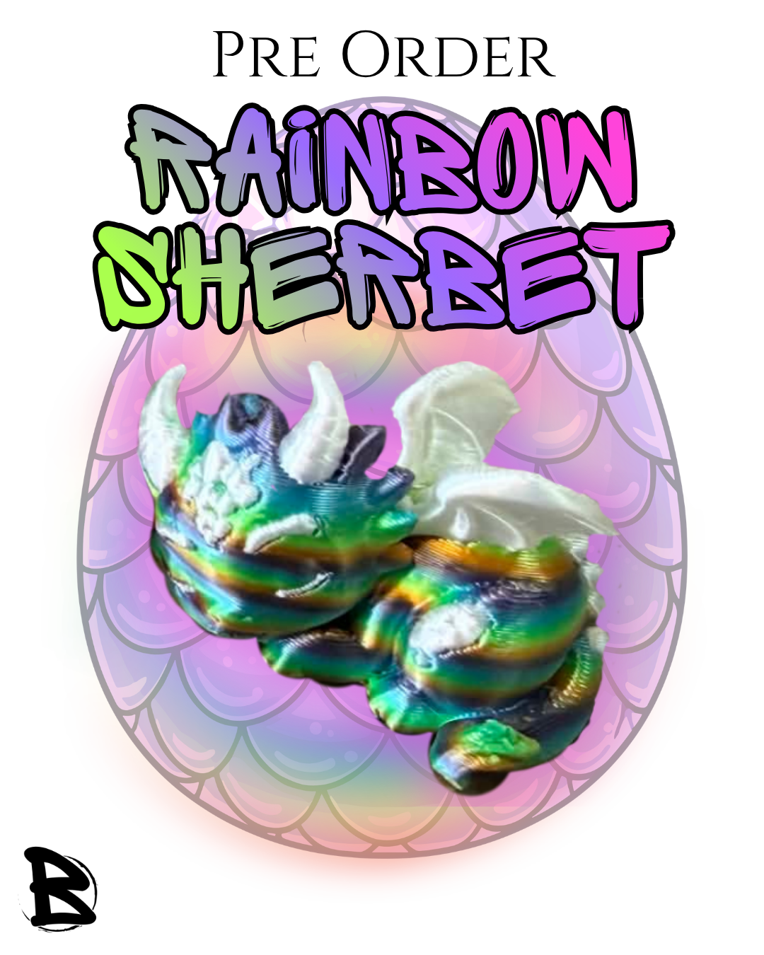 Dragons Egg Surprise Inside Bath Bomb (Pre Order)