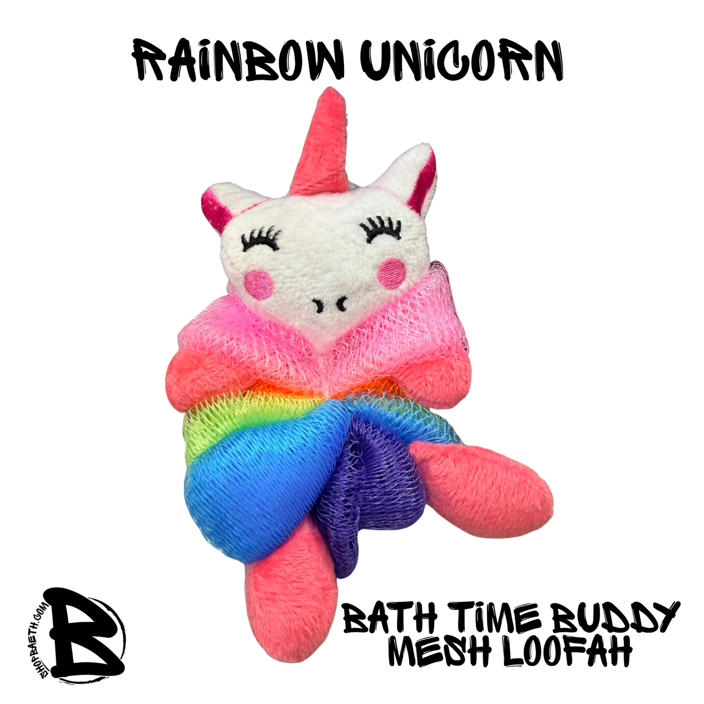 Bath Time Buddies Mesh Loofah