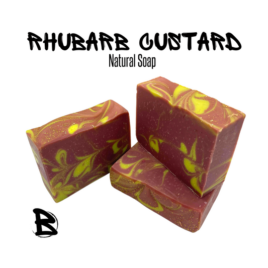 Rhubarb Custard Natural Soap