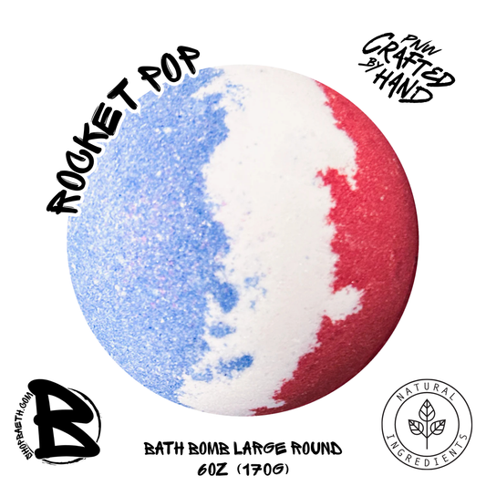 Rocket Pop Large Bath Bomb 6oz