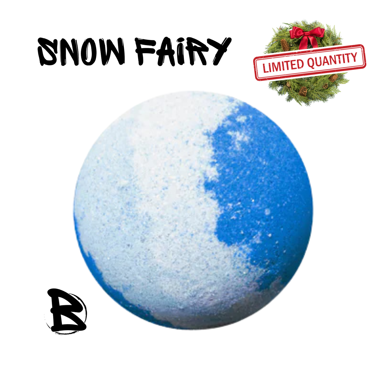 Snow Fairy Large Bath Bomb 6oz