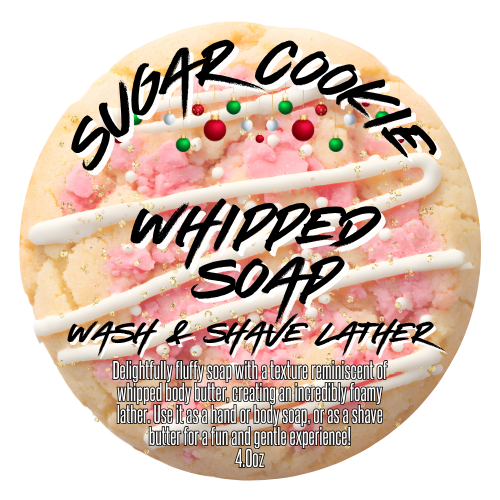 Whipped Soap 4.0oz  Wash & Shave Lather