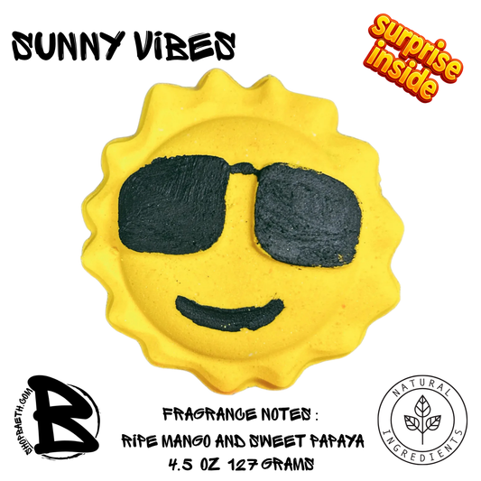 Sunny Vibe Surprise Inside Bath Bomb 4.5oz