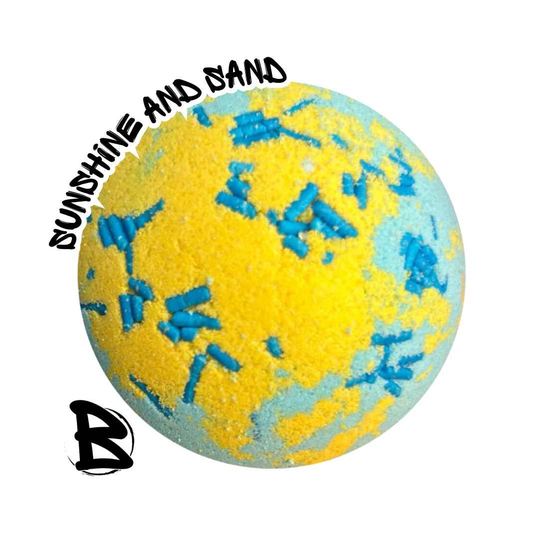 Sunshine and Sand Bath Bomb Large 5.5oz