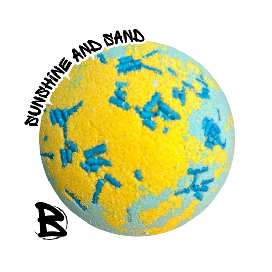 Sunshine and Sand Bath Bomb Large 5.5oz