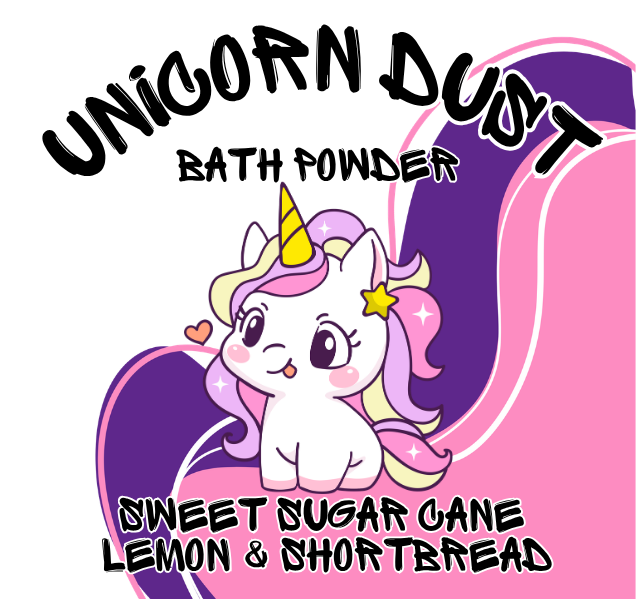 Unicorn Dust Bath Powder 16oz