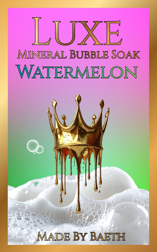 Watermelon Luxe Mineral Bubble Soak