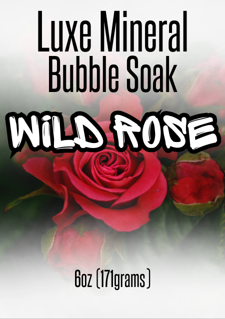 Wild Rose Luxe Mineral Bubble Soak