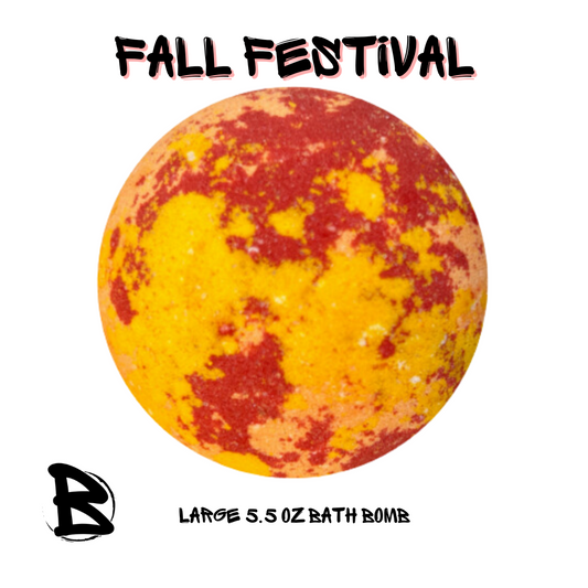 Fall Festival Large Bath Bomb 5.5 oz