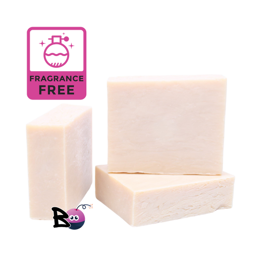 Castile Duo! Fragrance Free Goat Milk Natural Soap